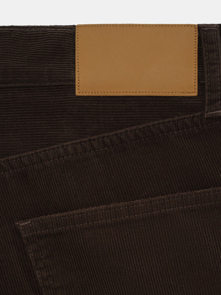 98 FIT JEANS IN BROWN CORDUROY