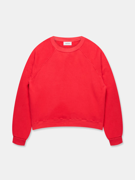 CREWNECK SWEATSHIRT IN CALIFORNIA RED