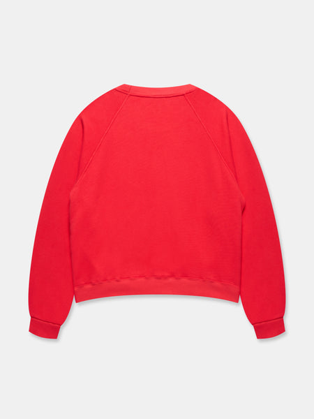 CREWNECK SWEATSHIRT IN CALIFORNIA RED