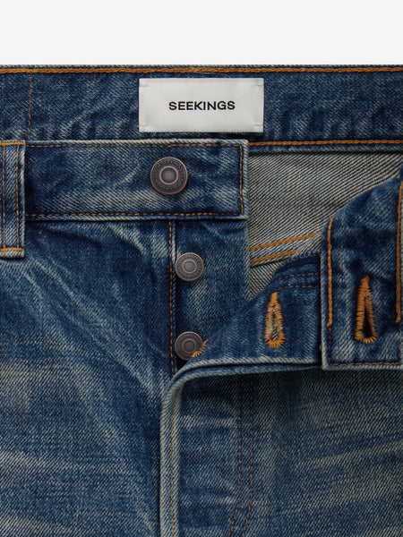 SIGNATURE WASHED INDIGO DENIM