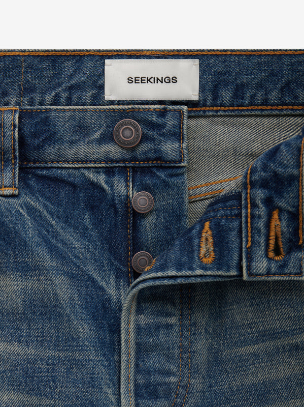 SIGNATURE WASHED INDIGO DENIM