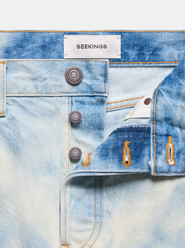 SLIM JEANS IN ‘BLEACHED SKY’
