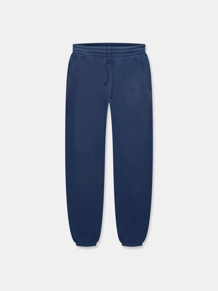 SUN FADED SWEATPANTS IN UNIFORM BLUE