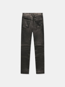 SLIM JEANS IN SUPPLE LAMBSKIN