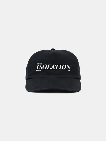 ISOLATION CAP IN FADED BLACK