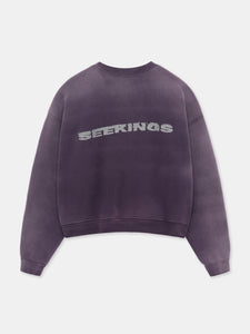 FACES CREWNECK IN FADED PURPLE