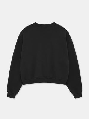 AU JAPON CREWNECK IN WASHED BLACK