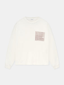 PRISON OF THE MIND L/S T-SHIRT IN ARCHIVE WHITE