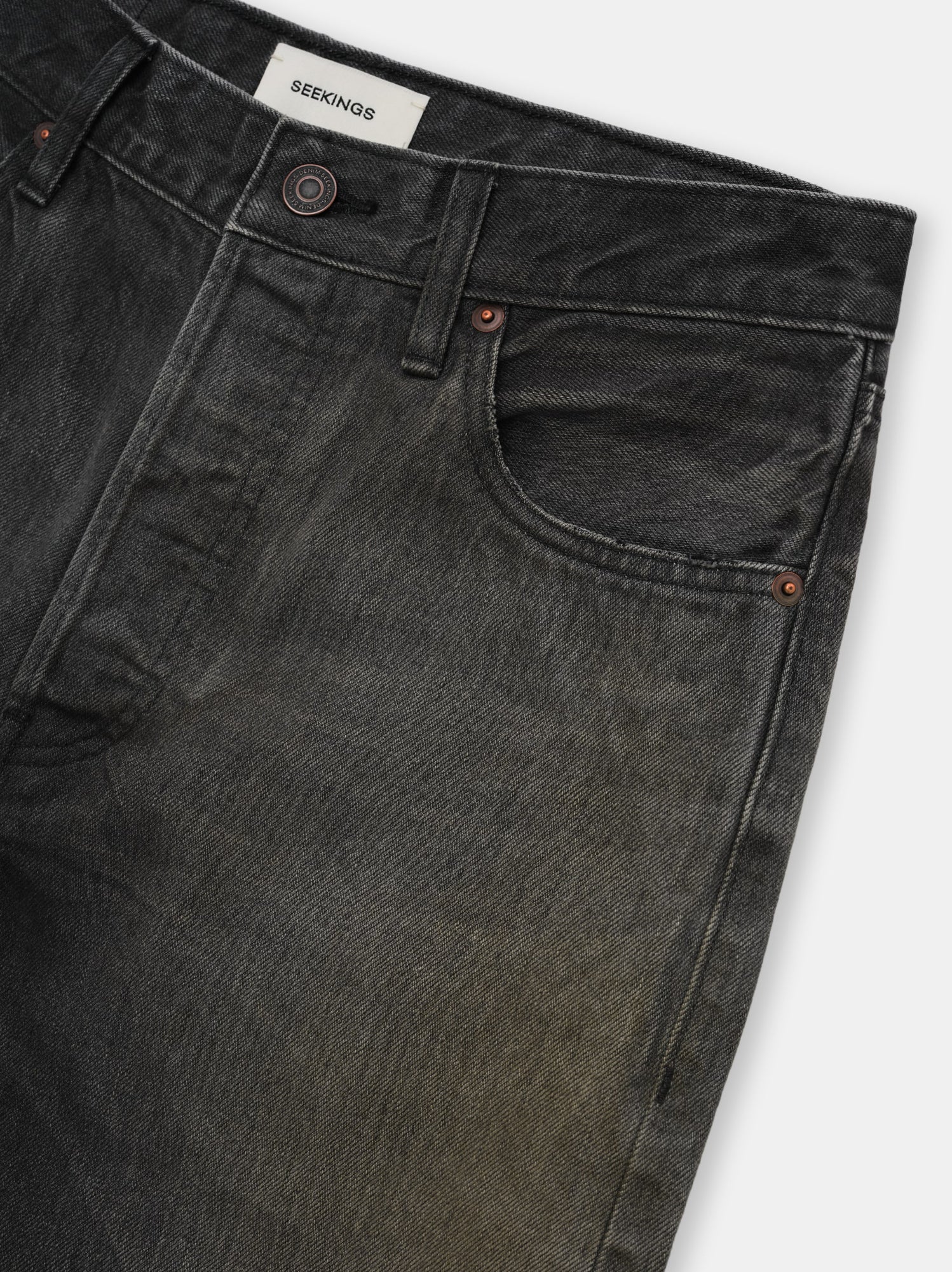 SLIM JEANS IN DESERT WASH BLACK