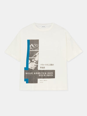 BAUHAUS T-SHIRT IN ARCHIVE WHITE