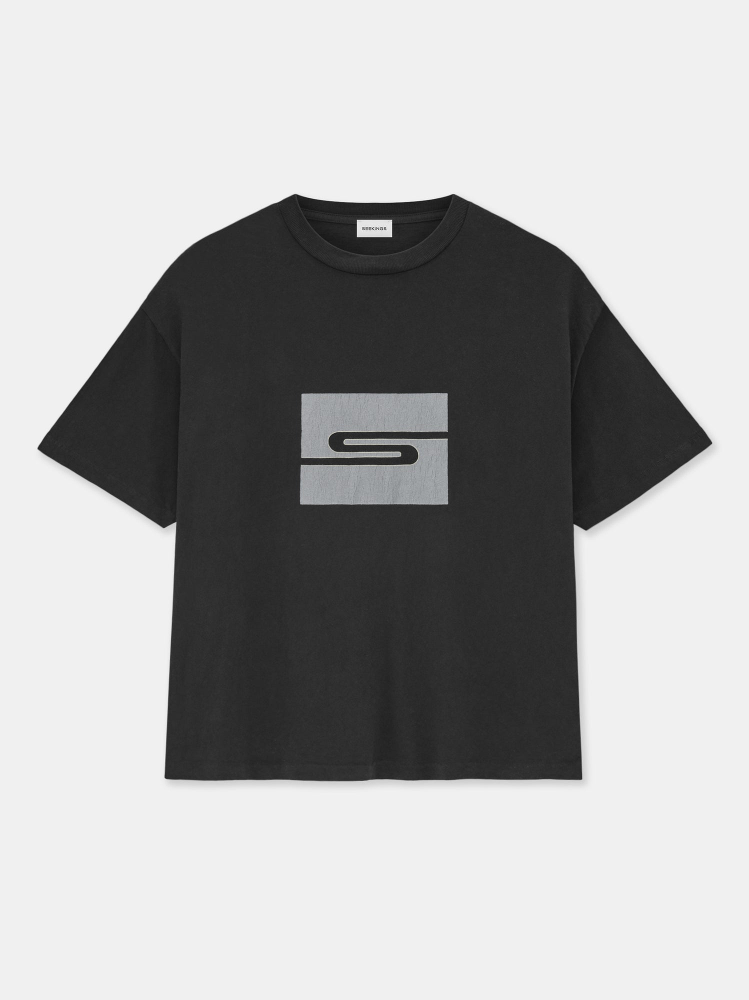 SPORT S T-SHIRT IN WASHED BLACK