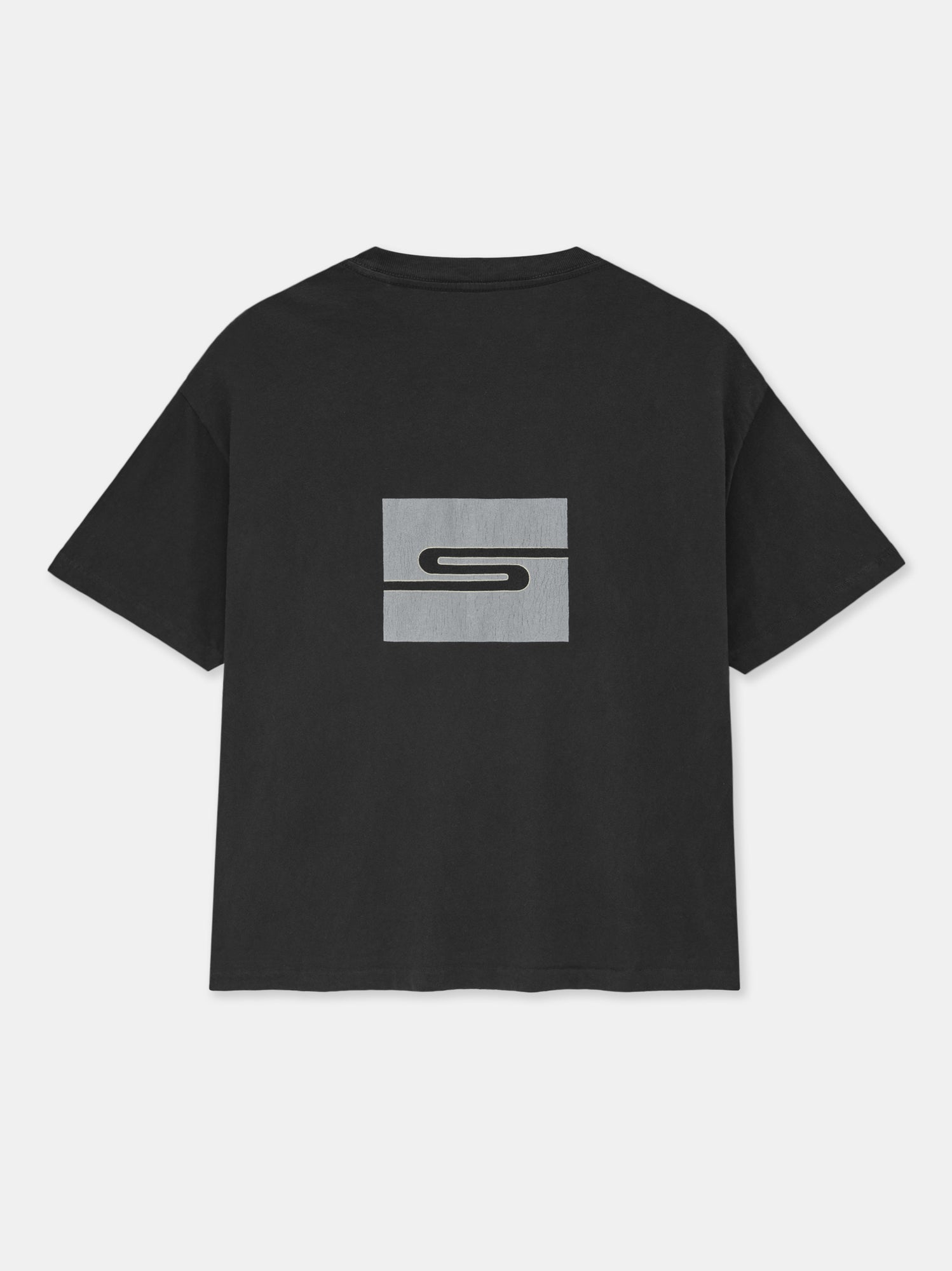 SPORT S T-SHIRT IN WASHED BLACK