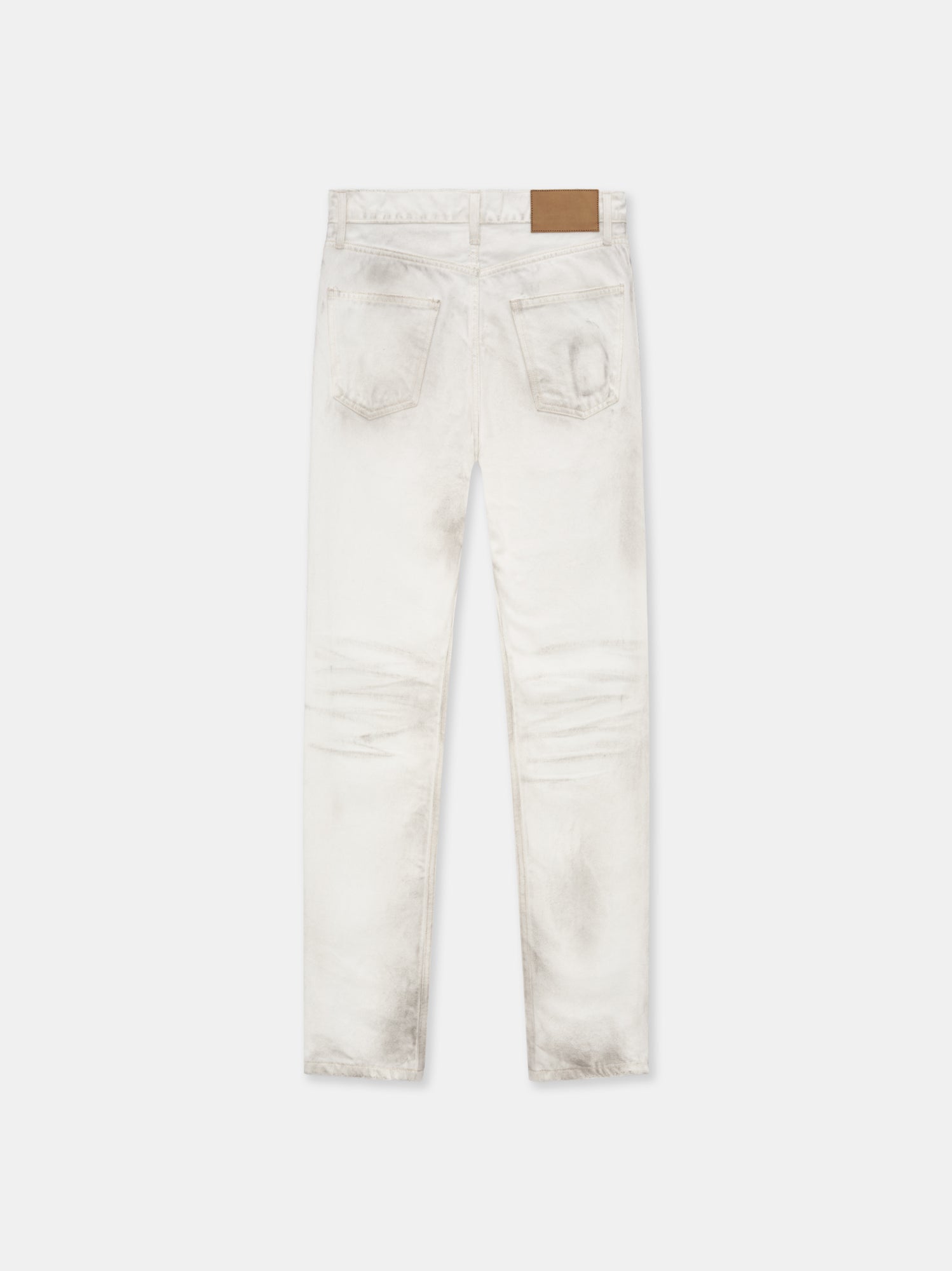 SLIM JEANS IN DIRTY WHITE DENIM