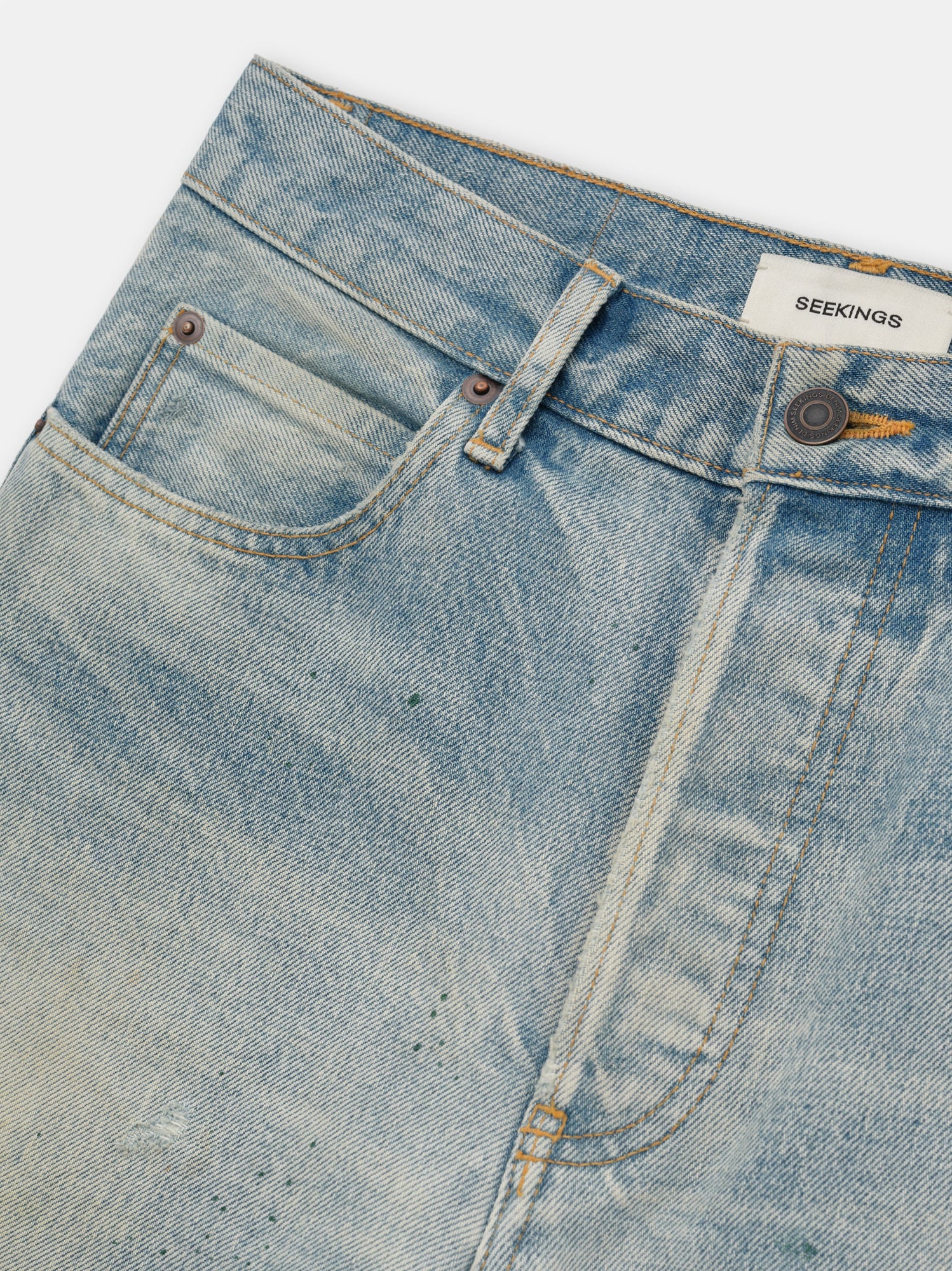 SLIM JEANS IN BEACH DAY WASH