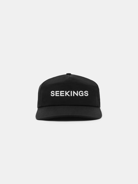 SEEKINGS LOGO CAP IN BLACK