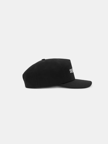 SEEKINGS LOGO CAP IN BLACK