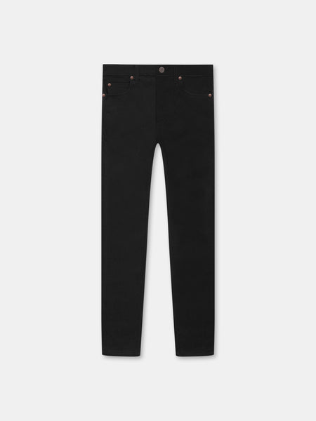 BLACK RAW DENIM