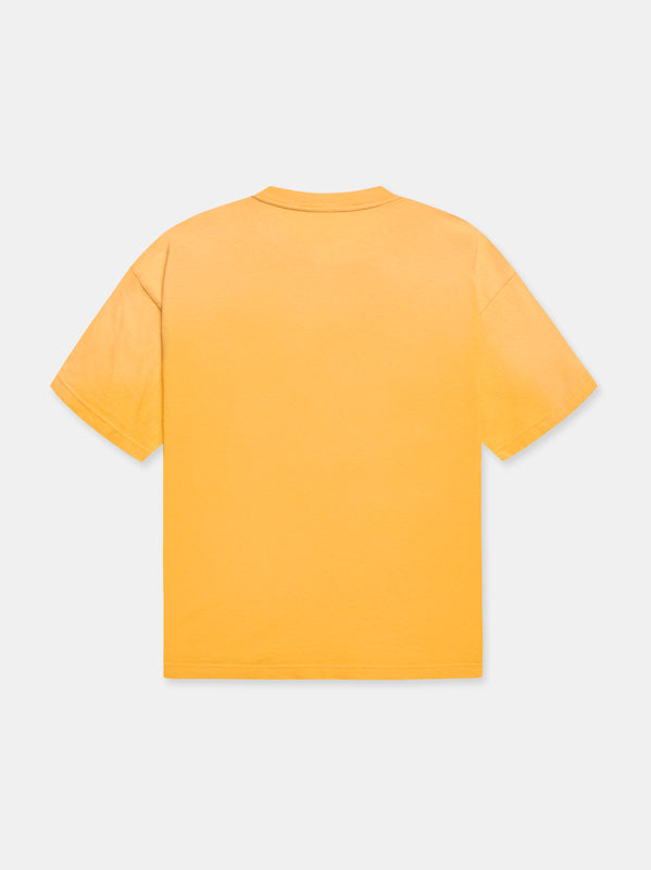 SUN FADED T-SHIRT IN GOLDENROD