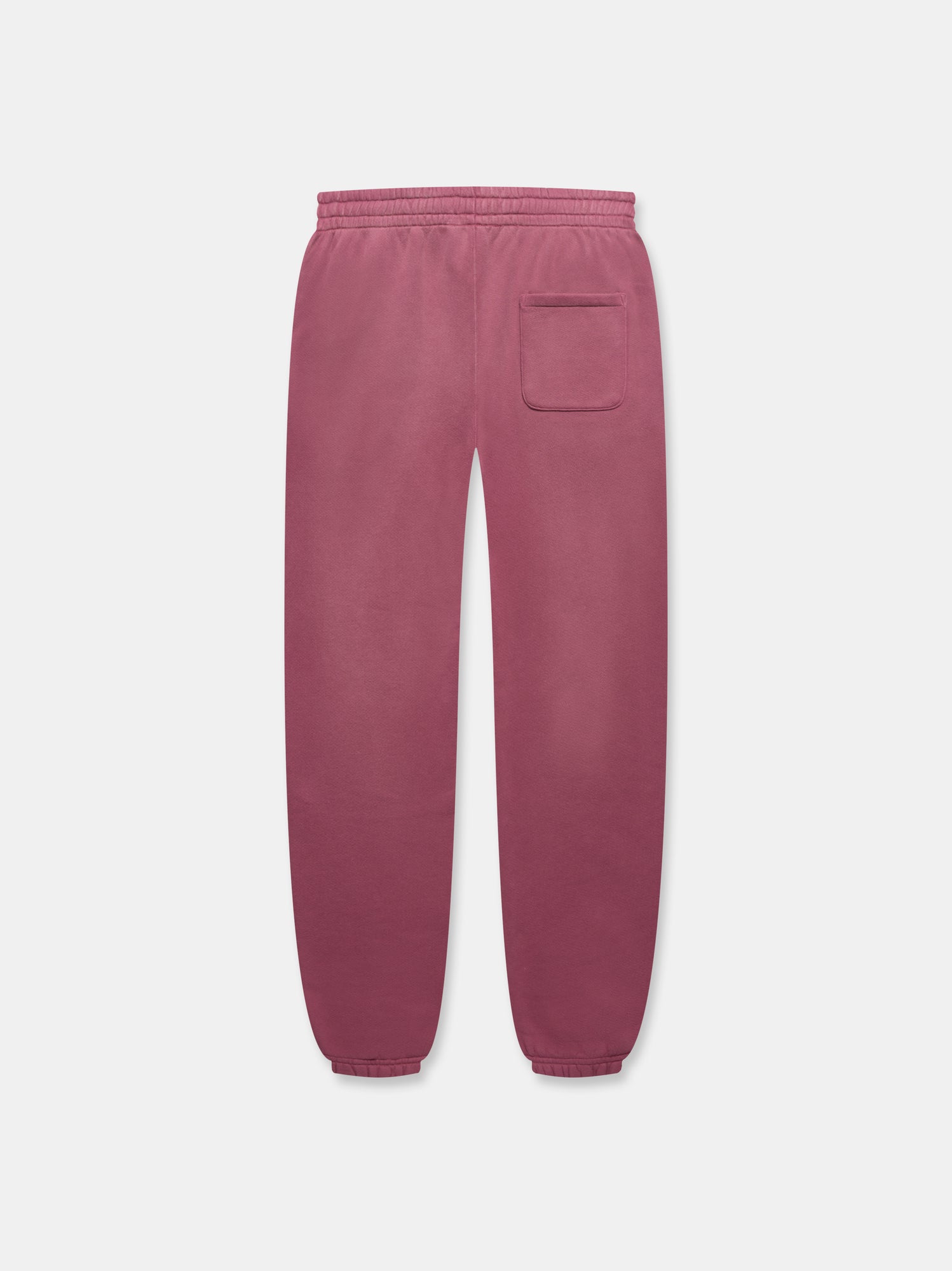 SUN FADED SWEATPANTS IN BURGUNDY