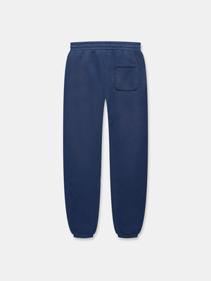 SUN FADED SWEATPANTS IN UNIFORM BLUE